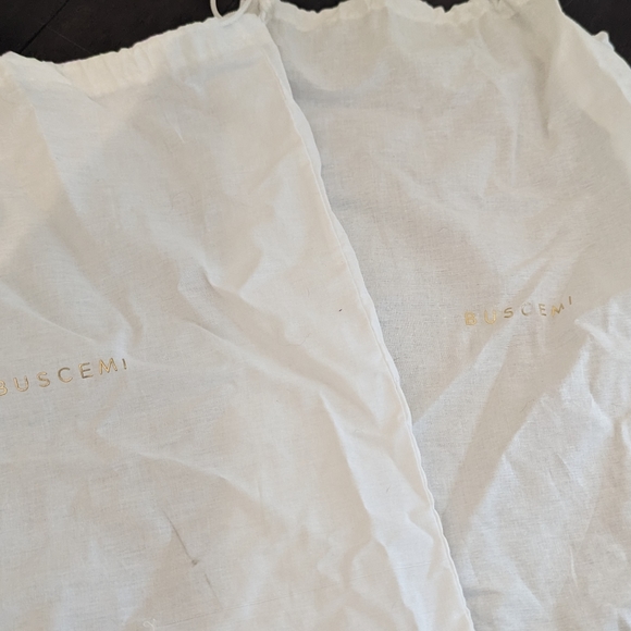 Authentic Buscemi Women's White Leather Crocodile print wedge high tops - Picture 6 of 7